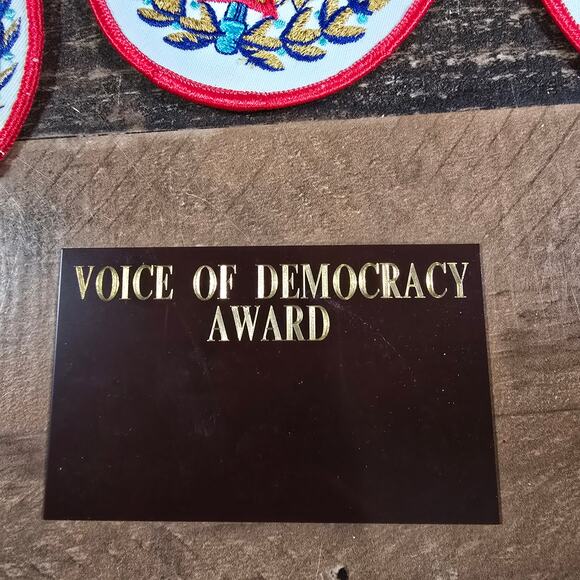 VFW Voice of Democracy Collection - Patches, Pins & More - Picture 10 of 10